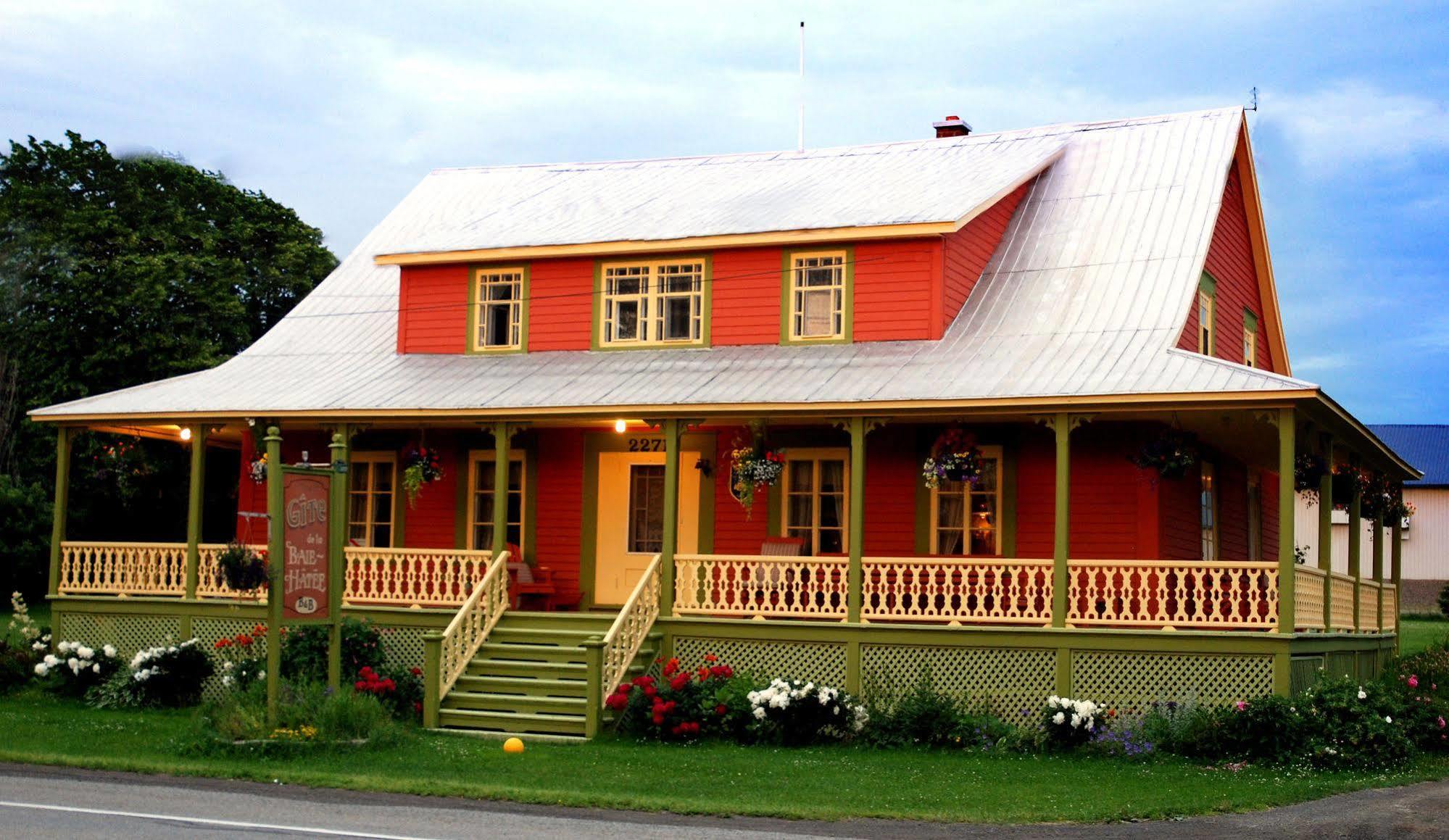 Gite de la Baie Hatée Le Le Bic Exterior foto
